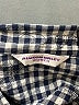 Allison Daley Checkered-gingham Blue Short Sleeve Button-Down Shirt Size XL (estimated) - photo 7