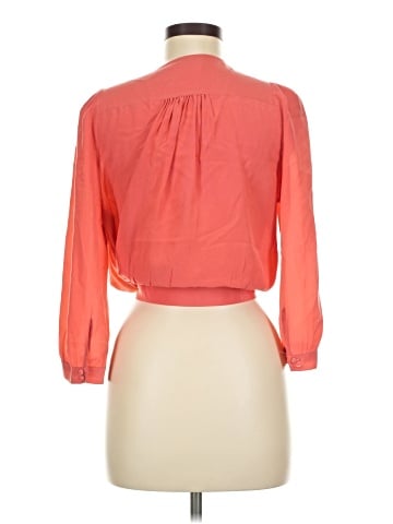 Madewell Silk Wrap Top (view 2)