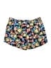 Aqua 100% Polyester Floral Blue Shorts Size S - photo 2