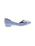 Talbots Checkered-gingham Blue Flats Size 8 - photo 1