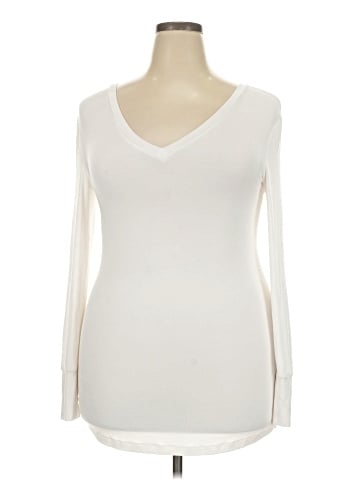 Universal Standard Long Sleeve T-Shirt (view 1)