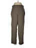 Lou & Grey Solid Brown Casual Pants Size L - photo 1