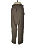 Lou & Grey Solid Brown Casual Pants Size L - photo 2