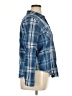 Westport 100% Cotton Plaid Blue Long Sleeve Button-Down Shirt Size XL - photo 4