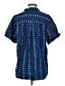 Lands' End 100% Linen Blue Short Sleeve Button-Down Shirt Size S (tall) - photo 2