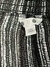 Three Dots 100% Rayon Stripes Black Shorts Size XXL - photo 3
