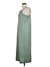 H&M 100% Polyester Solid Green Casual Dress Size L - photo 5