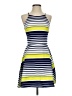 Love...ady Stripes Blue Cocktail Dress Size S - photo 1