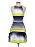 Love...ady Stripes Blue Cocktail Dress Size S - photo 2