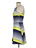 Love...ady Stripes Blue Cocktail Dress Size S - photo 5