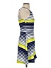 Love...ady Stripes Blue Cocktail Dress Size S - photo 4