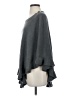 Karen Scott Gray Poncho Size S - photo 5