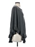 Karen Scott Gray Poncho Size S - photo 4
