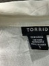 Torrid 100% Rayon Ivory Long Sleeve Blouse Size 3X Plus (3) - photo 7