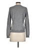 Margaret O'Leary 100% Merino Wool Chevron-herringbone Gray Wool Pullover Sweater Size S (estimated) - photo 2