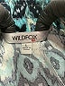 Wildfox 100% Rayon Chevron-herringbone Teal Shorts Size Lg (3 or L) - photo 3