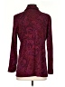 Susan Graver Paisley Burgundy Blazer Size S - photo 2