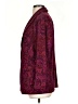 Susan Graver Paisley Burgundy Blazer Size S - photo 5