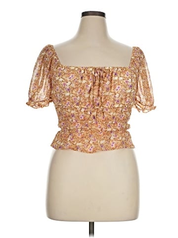 Mi ami Short Sleeve Blouse (view 1)