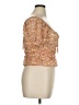 Mi ami Gold Short Sleeve Blouse Size XL - photo 4