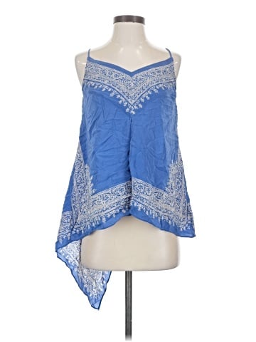 HD in Paris Sleeveless Silk Top (view 1)