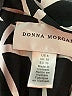 Donna Morgan Chevron-herringbone Black Casual Dress Size 6 - photo 7