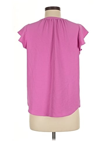Adrianna Papell Short Sleeve Blouse (view 2)