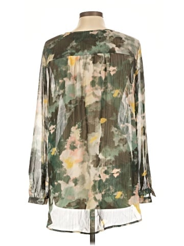 Merona Long Sleeve Blouse (view 2)