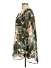 Merona 100% Polyester Camo Green Long Sleeve Blouse Size L - photo 5
