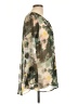 Merona 100% Polyester Camo Green Long Sleeve Blouse Size L - photo 4