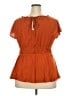 Torrid Orange Short Sleeve Blouse Size 2X Plus (2) - photo 2