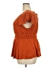 Torrid Orange Short Sleeve Blouse Size 2X Plus (2) - photo 5
