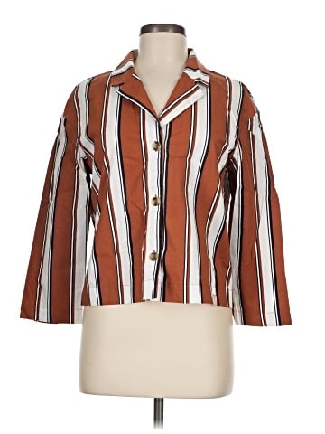 ThirdLove 3/4 Sleeve Button-Down Shirt (view 1)