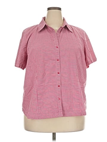 St. John's Bay Short Sleeve Blouse (view 1)