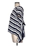 Maeve 100% Polyester Stripes Blue Short Sleeve Top Size L - photo 5