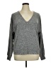 Lucky Brand Metallic Gray Pullover Sweater Size XL - photo 1