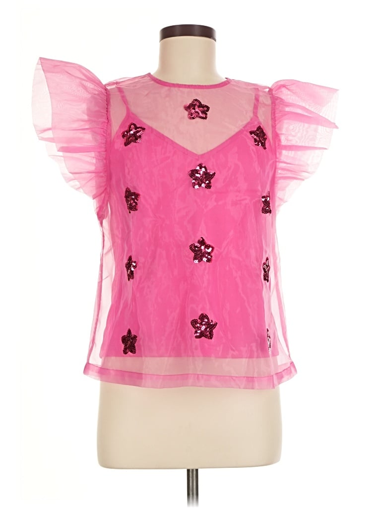 Pre-owned Tcec Sleeveless Blouse In Pink