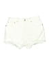 Levi's White Denim Shorts Size 28 - photo 1