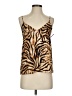 Socialite 100% Polyester Brown Tank Top Size XS - photo 1