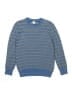 Crewcuts 100% Cotton Chevron-herringbone Blue Pullover Sweater Size 12 - photo 1
