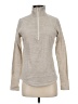 St. John's Bay 100% Polyester Solid Gray Fleece Size XS (petite) - photo 1