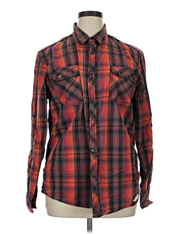 INC International Concepts Long Sleeve Button-Down Shirt (view 1)