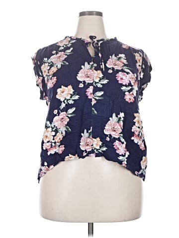 Buffalo by David Bitton Short Sleeve Blouse (view 1)