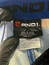 AND1 100% Polyester Print Blue Athletic Shorts Size 10 - 12 - photo 3
