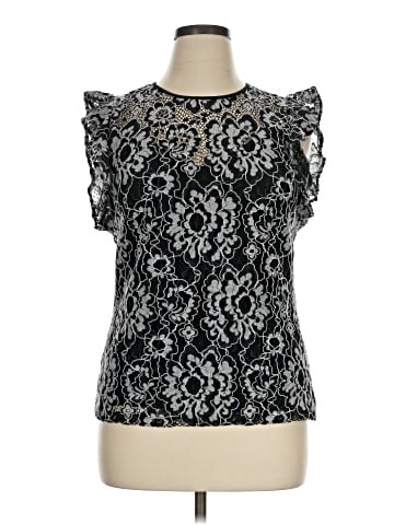 White House Black Market Sleeveless Blouse (view 1)