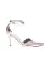 BCBGirls 100% Leather Color Block Purple Pink Heels Size 6 - photo 1