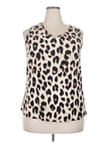 Emery Rose Sleeveless Blouse (view 1)