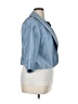 Dana Kay 100% Polyester Blue Blazer Size 16 - photo 4
