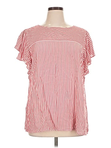 Ann Taylor LOFT Short Sleeve Blouse (view 1)