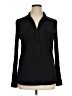 Skies Are Blue 100% Polyester Black Long Sleeve Blouse Size XL - photo 1